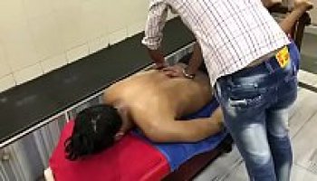 amazing body massage by indian barber